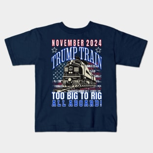 Trump Train 2024 Kids T-Shirt